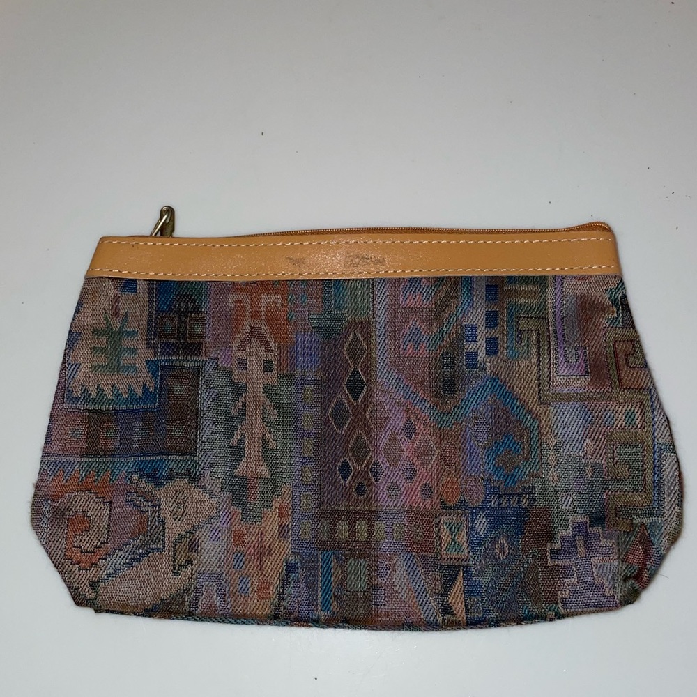 Brown Multicoloured Patterned Bag - image 2